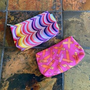 Two Clinique Makeup Bags